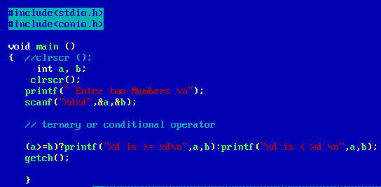 conditional-operator