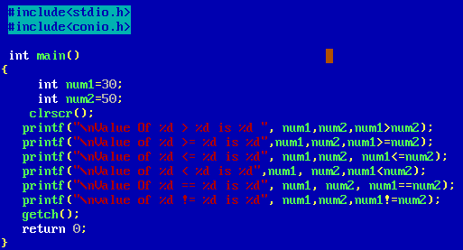 relational-operators