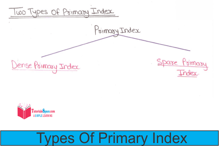 Types of primary index