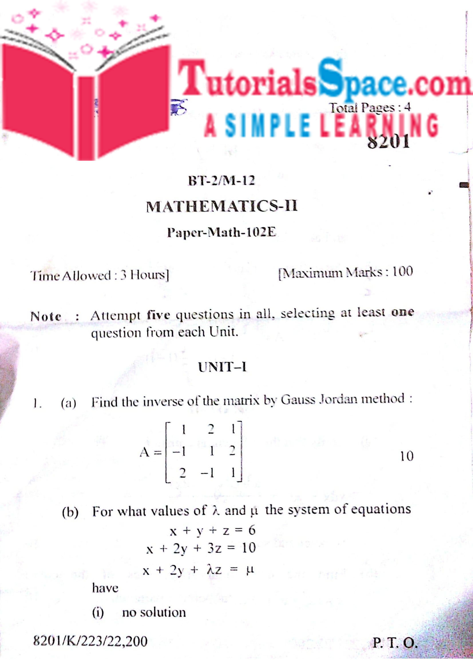 MATHEMATICS-2